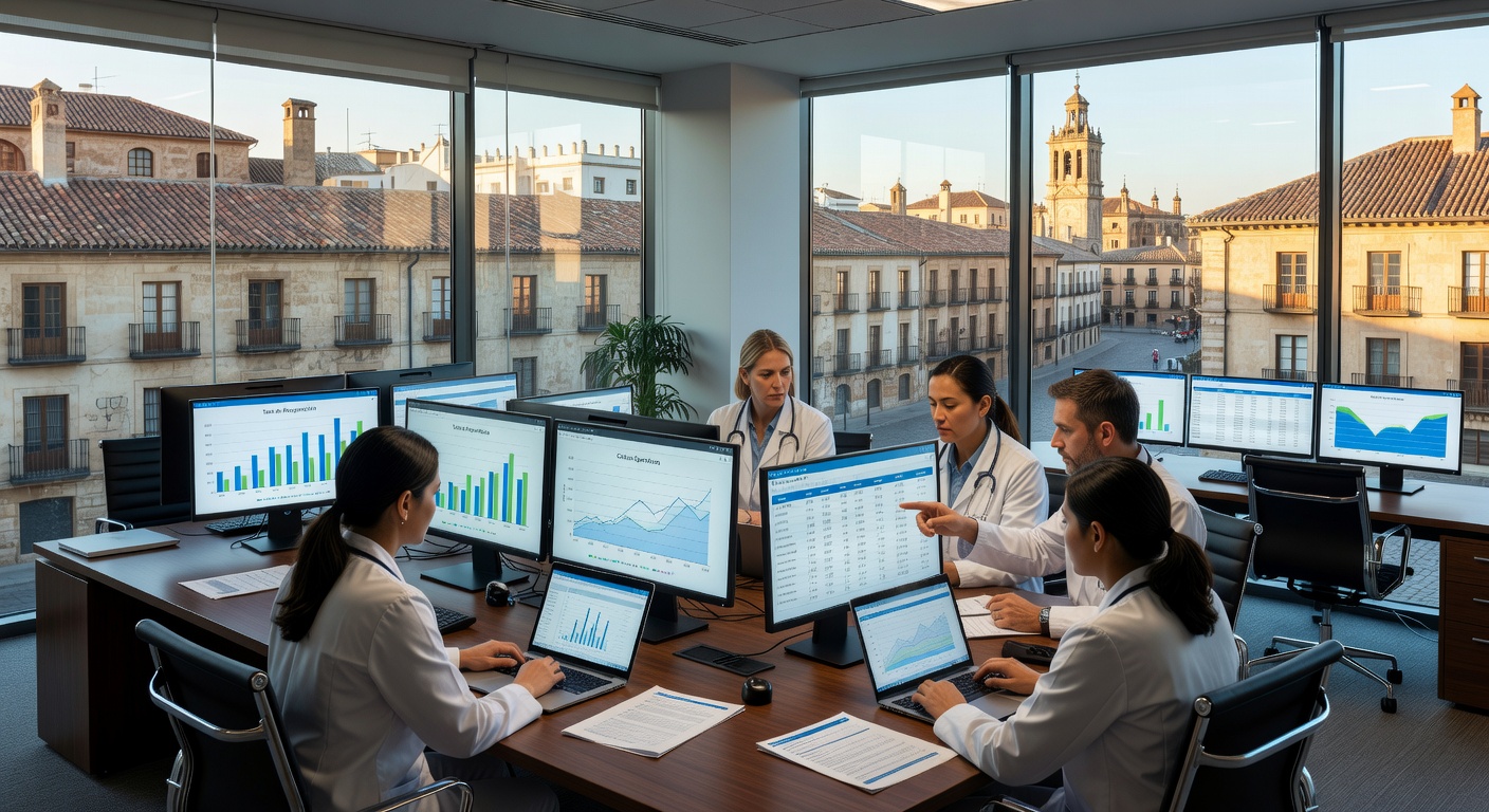 Análisis de datos del mercado sanitario español